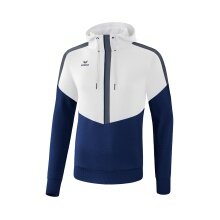 Erima Hoodie Squad 2020 white/navy/grey Men