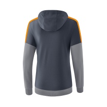 Erima Hoodie Squad 2020 grey/orange Women