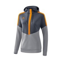 Erima Hoodie Squad 2020 grey/orange Women