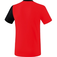 Erima Sport T-shirt 5C (100% Polyester) red/black Men