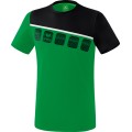 Erima Sport T-shirt 5C (100% Polyester) green/black Men