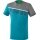 Erima Sport T-shirt 5C (100% Polyester) blue/grey Men