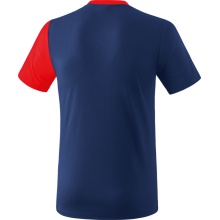 Erima Sport T-shirt 5C (100% Polyester) navy blue/red Men