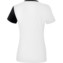 Erima Sport-Shirt 5C (100% Polyester) white/black Women