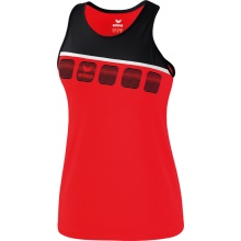 Erima Sport Tank 5C red/black Women