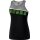 Erima Tank 5-C 2019 black/grey melange/white Women