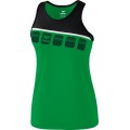 Erima Sport Tank 5-C emerald green/black Women