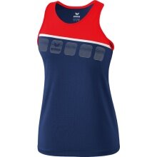 Erima Tank 5-C 2019 navy/red/white Women