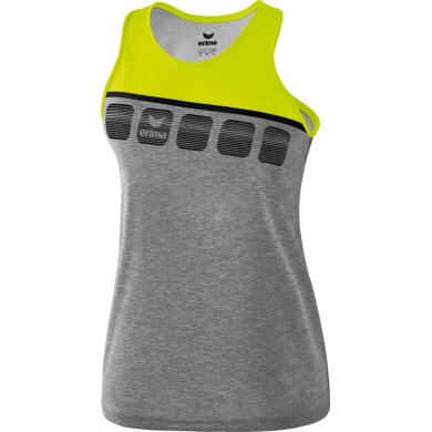 Erima Sport Tank 5C grey grey/lime green Women