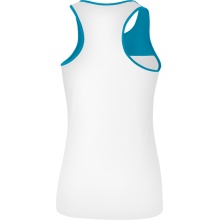 Erima Sport Tank 5C white/petrol blue Women