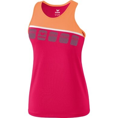 Erima Sport Tank 5C pink/peach/white Women