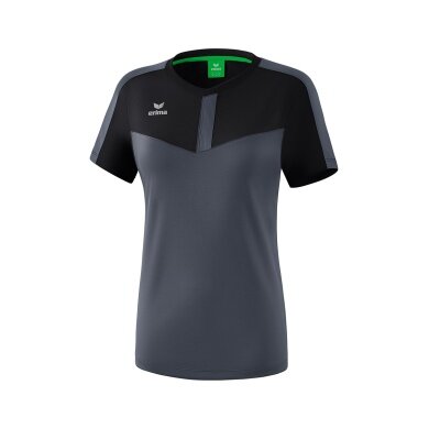 Erima Sport-Shirt Squad #20 black/grey Women