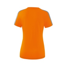 Erima Sport-Shirt Squad grey/orange Women