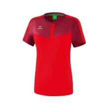 Erima Sport-Shirt Squad #20 bordeaux/red Women