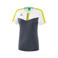 Erima Sport-Shirt Squad #20 white/grey/lime Women