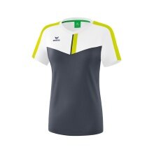 Erima Sport-Shirt Squad #20 white/grey/lime Women