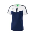 Erima Sport-Shirt Squad white/navy blue Women