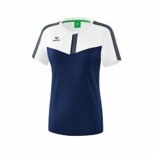 Erima Sport-Shirt Squad white/navy blue Women