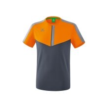 Erima Sport T-shirt Squad (100% Polyester) orange/grey Boys