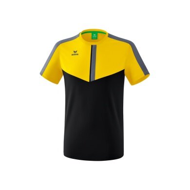 Erima Sport T-shirt Squad (100% Polyester) yellow/black Boys