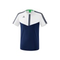 Erima Sport T-shirt Squad white/navy blue Kids