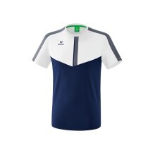 Erima Sport T-shirt Squad white/navy blue Kids