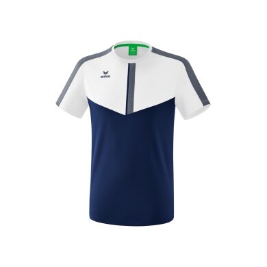 Erima Sport T-shirt Squad white/new navy/grey Men