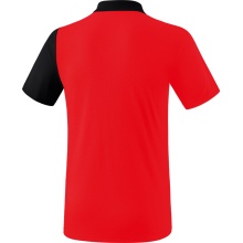 Erima Sport Polo 5C (100% Polyester) red/black Men