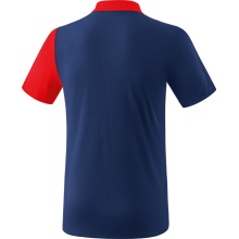 Erima Sport Polo 5C (100% Polyester) navy blue/red Men