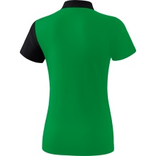 Erima Sport Polo 5C (100% Polyester) emerald green/black Women