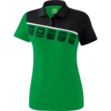 Erima Sport Polo 5C (100% Polyester) emerald green/black Women