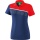 Erima Sport Polo 5C (100% Polyester) navy blue/red Women