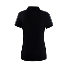 Erima Sport Polo Squad (100% Polyester) black/grey Women