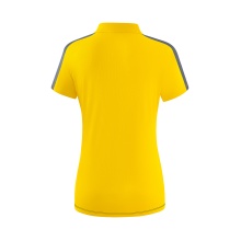 Erima Sport Polo Squad (100% Polyester) yellow/black Women