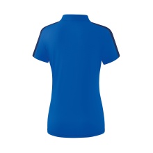 Erima Sport Polo Squad (100% Polyester) royal blue/black Women