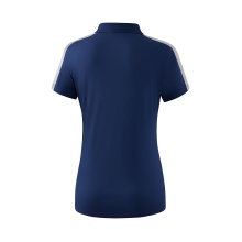 Erima Sport Polo Squad (100% Polyester) navy blue/bordeaux Women