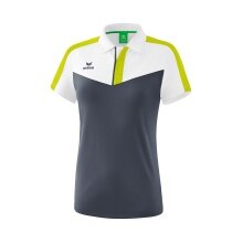 Erima Sport Polo Squad (100% Polyester) grey/white Women