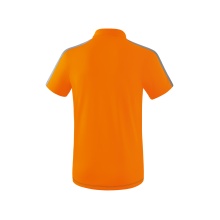 Erima Sport-Polo Squad (100% Polyester) orange/grey Men