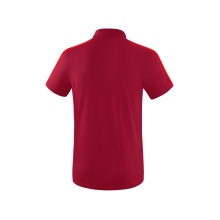 Erima Sport-Polo Squad (100% Polyester) bordeaux/red Men