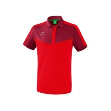 Erima Sport-Polo Squad (100% Polyester) bordeaux/red Men