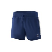 Erima Sports Shorts Short Squad short navy blue/silver grey Women