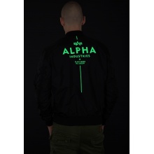 Alpha Industries Flight Jacket MA-1 TT Glow In The Dark black Men