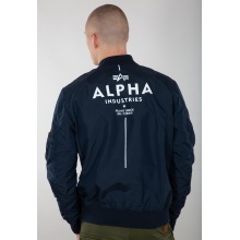 Alpha Industries Flight Jacket MA-1 TT Glow In The Dark navy blue Men