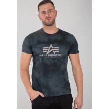 Alpha Industries Tshirt Basic (Cotton) Tie-Dye Grey Men