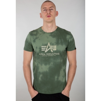 Alpha Industries Tshirt Basic (Cotton) Batik olive Men