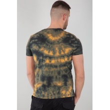 Alpha Industries Tshirt Basic (Cotton) Tie-Dye Brown Men