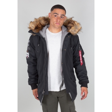 Alpha Industries Winter Jacket Arctic Discoverer black Men