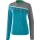 Erima Sport Long Sleeve Shirt 5C (100% Polyester) Blue/Grey Women