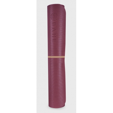 Bahe Fitness Yoga Mat Essential Mat Alignment 4mm Berry 173x61cm