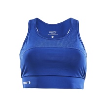 Craft Sports Bra Top Rush (Jersey Lining) Cobalt Blue Women